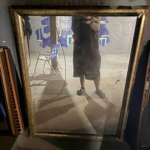 Vintage Gold Framed Mirror